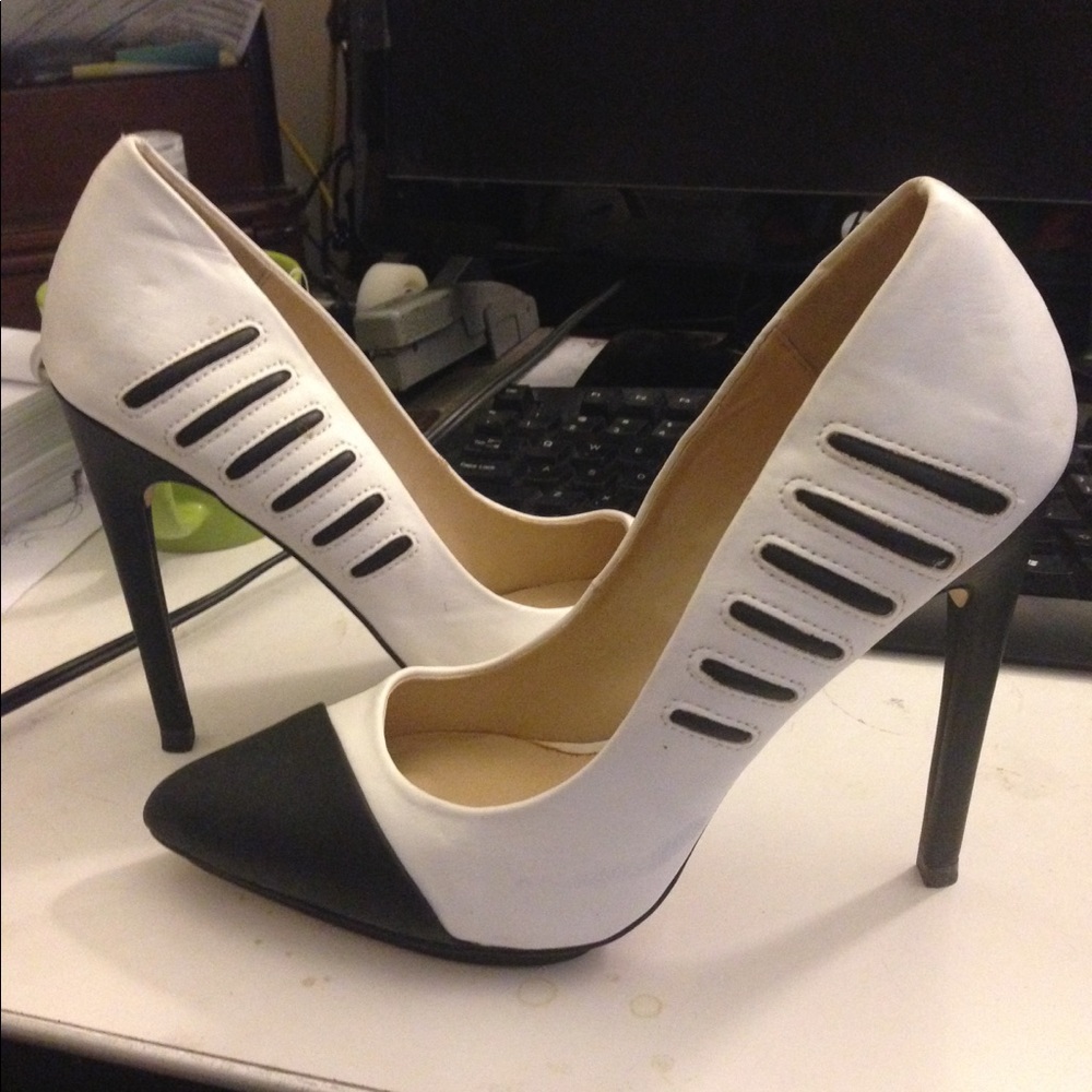 Ladies high heels.